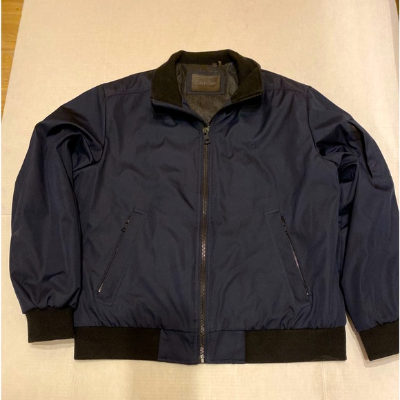 Calvin Klein Other - Calvin Klein Navy Bomber Jacket Size L Pre-owned